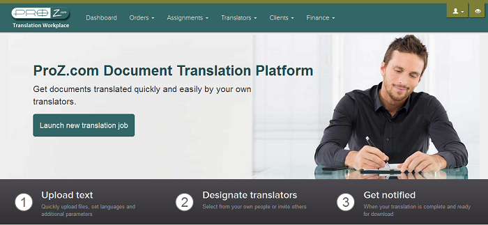 ProZ.com translation center